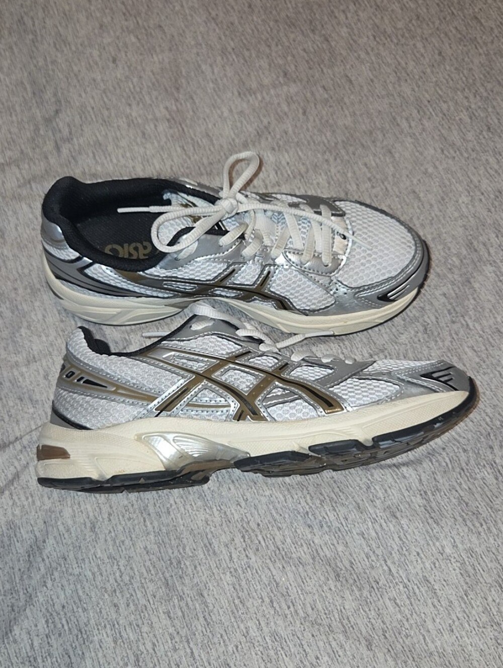 Asics Gel-1130 White Cloud Grey Sneakers Sz 5 No Box